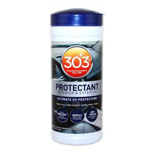 303 Automotive Protectant Wipes (40 Wipes)