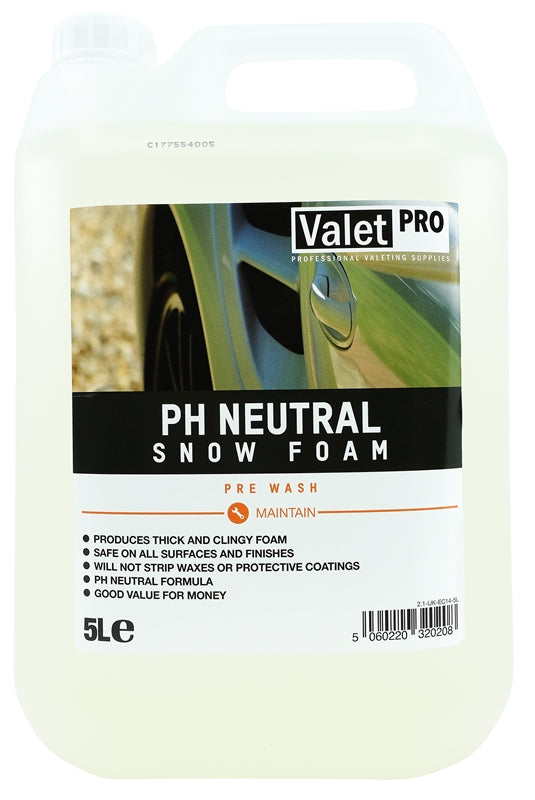 Valet Pro pH Neutral Snow Foam